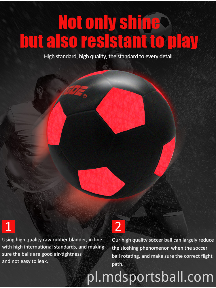 Piłka nożna LED led football